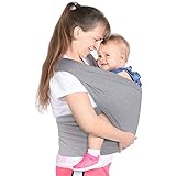 Lictin Babytragetuch Kindertragetuch Babybauchtrage Sling Tragetuch für Baby Neugeborene Innerhalb 16 KG