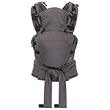 HOPPEDIZ® NABACA® Komfort-Modultrage, Basic-Set London grau-schwarz