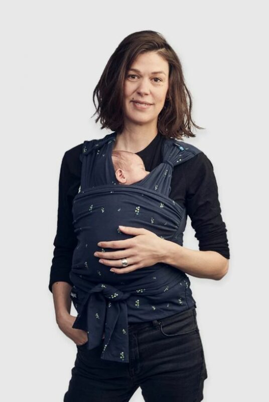 Najell WRAP Tragetuch ohne Binden Binden, schnell, bequem und elastisch