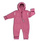 HOPPEDIZ Fleece-Overall 68-74 beere