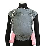 Didymos 34985 DidyKlick Doubleface Anthrazit, schwarz